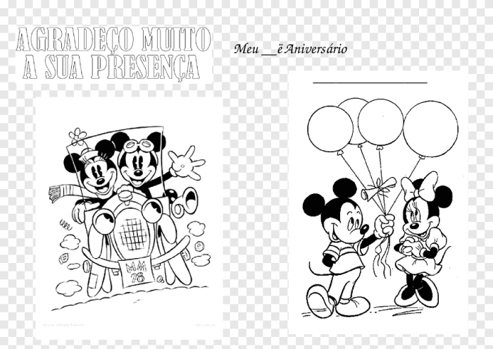 Mickey mouse coloring book