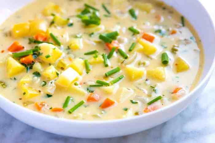 California dreaming potato soup recipe