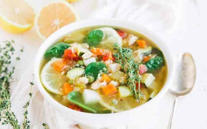 Chicken and quinoa soup recipe