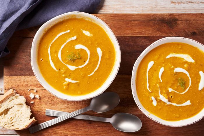 Butternut and ginger soup recipe