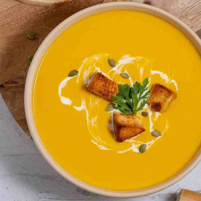 Butternut squash soup recipe with cream cheese